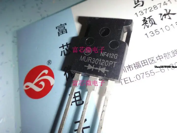 

10pieces MUR30120PT MUR30120 TO247-2 Original
