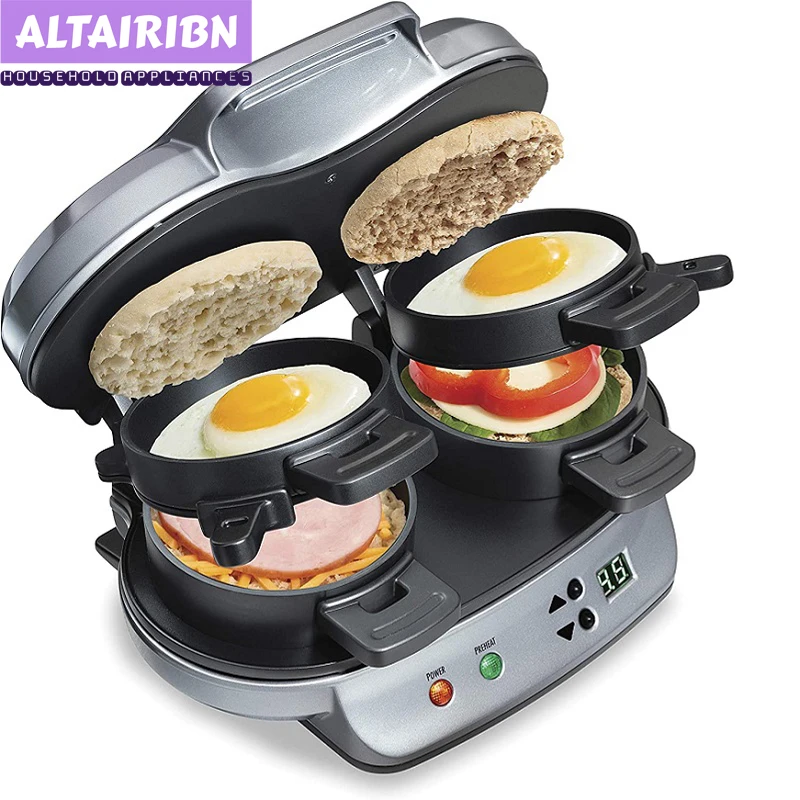 Beach Dual Breakfast Sandwich Maker Multifunctional Household DIY