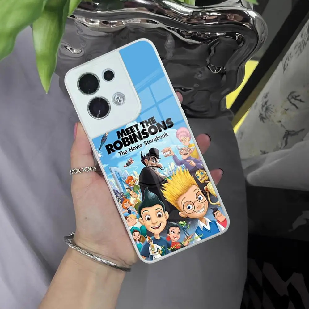 Incontra La Custodia Del Telefono Robinsons Per Oppo A15 A54 A55 A94 A92 A93 A95 K9 K7 Reno 5 7 6 4 Trova X5 X3 X2 Vetro Temperato