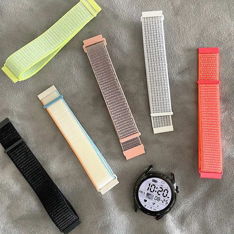 Universal 22-20mm Sport Loop Band Strap - Premium Bracelet Accessories