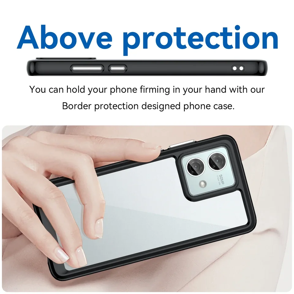 Handyhülle Für Motorola Moto – Stoßfest, Mit F Produktbild-Vorschau 7