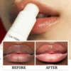 Turmeric Remove Dark Lip Balm Lighten Melanin Exfoliating Lip Oil Fade Lip Line Dead Skin Moisturizing Brighten Repair Lip Care 3
