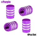 Purple Valve Caps