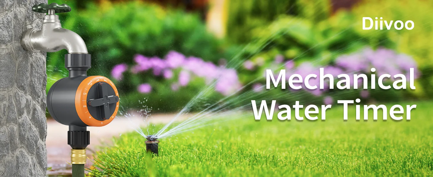 Description Picture 2 of itemDiivoo Garden Ball Valve Automatic Electronic Watering Timer Home Garden Irrigation Timer Water Pressure Work Controller System