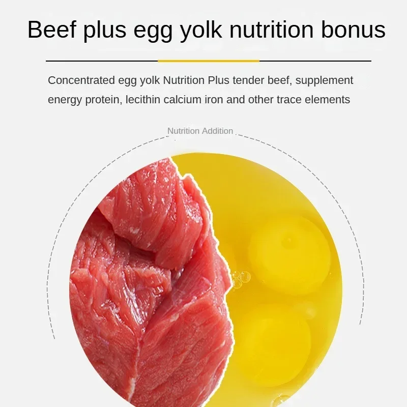 Dog Snacks Beef Egg Yolk 100g Pet Teething Stick Training Reward
