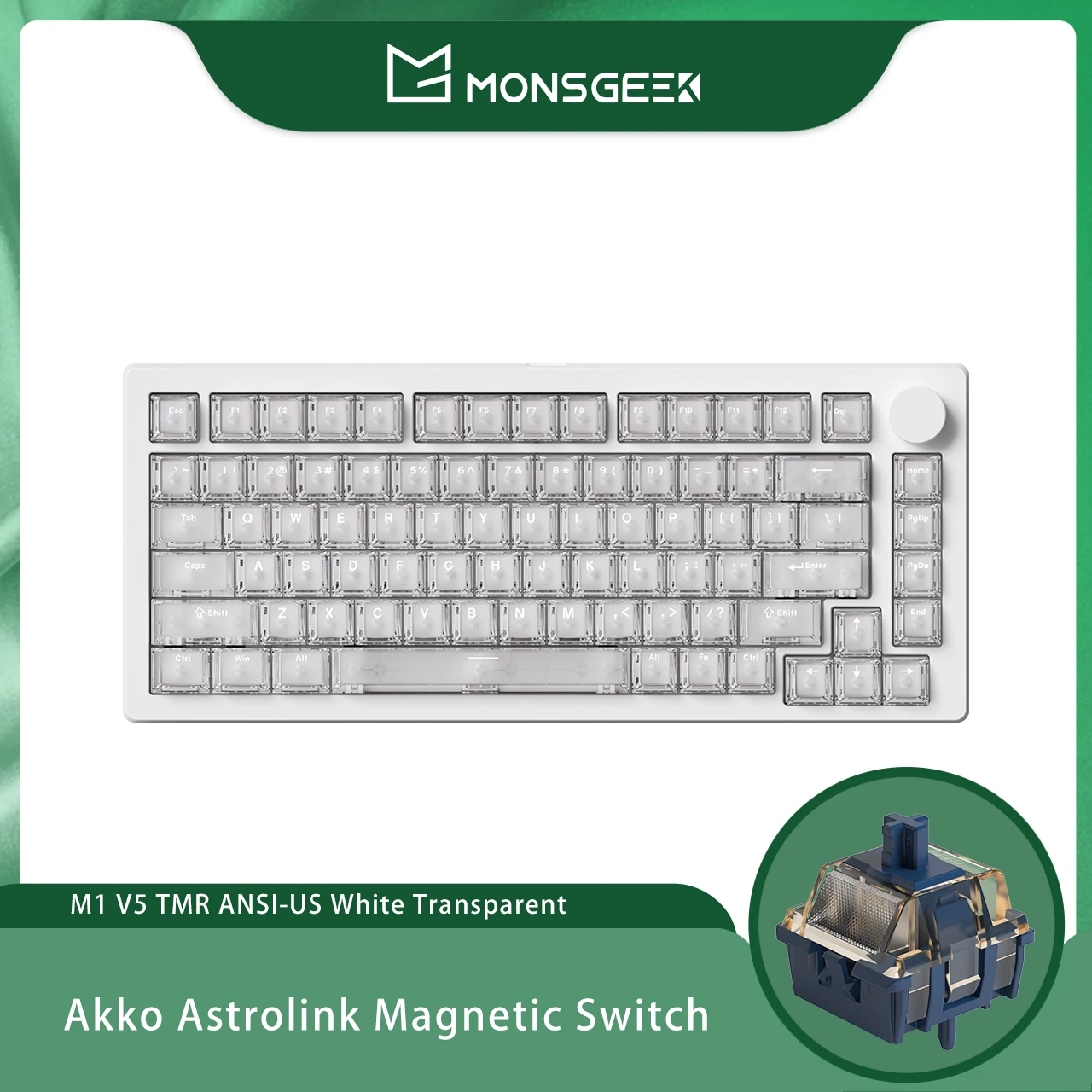 Akko MONSGEEK M1 V5 TMR ラピッドトリガーゲーミングキーボード