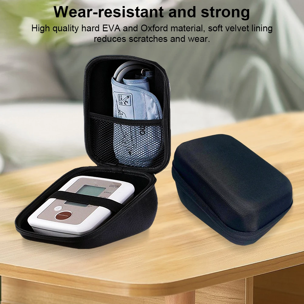 Hard Shell Carrying Case Anti-scratch Carrying Storage Travel Bag Hard Case Replacement for Omron Yuwell Blood Pressure Monitor