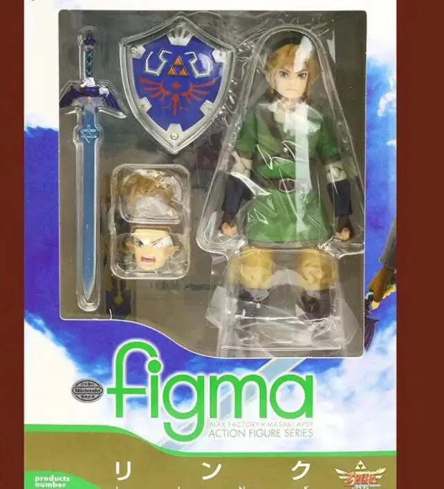 153 The Legend of Zelda Skyward Sword Link Action Figure Movable Model Toys  - AliExpress