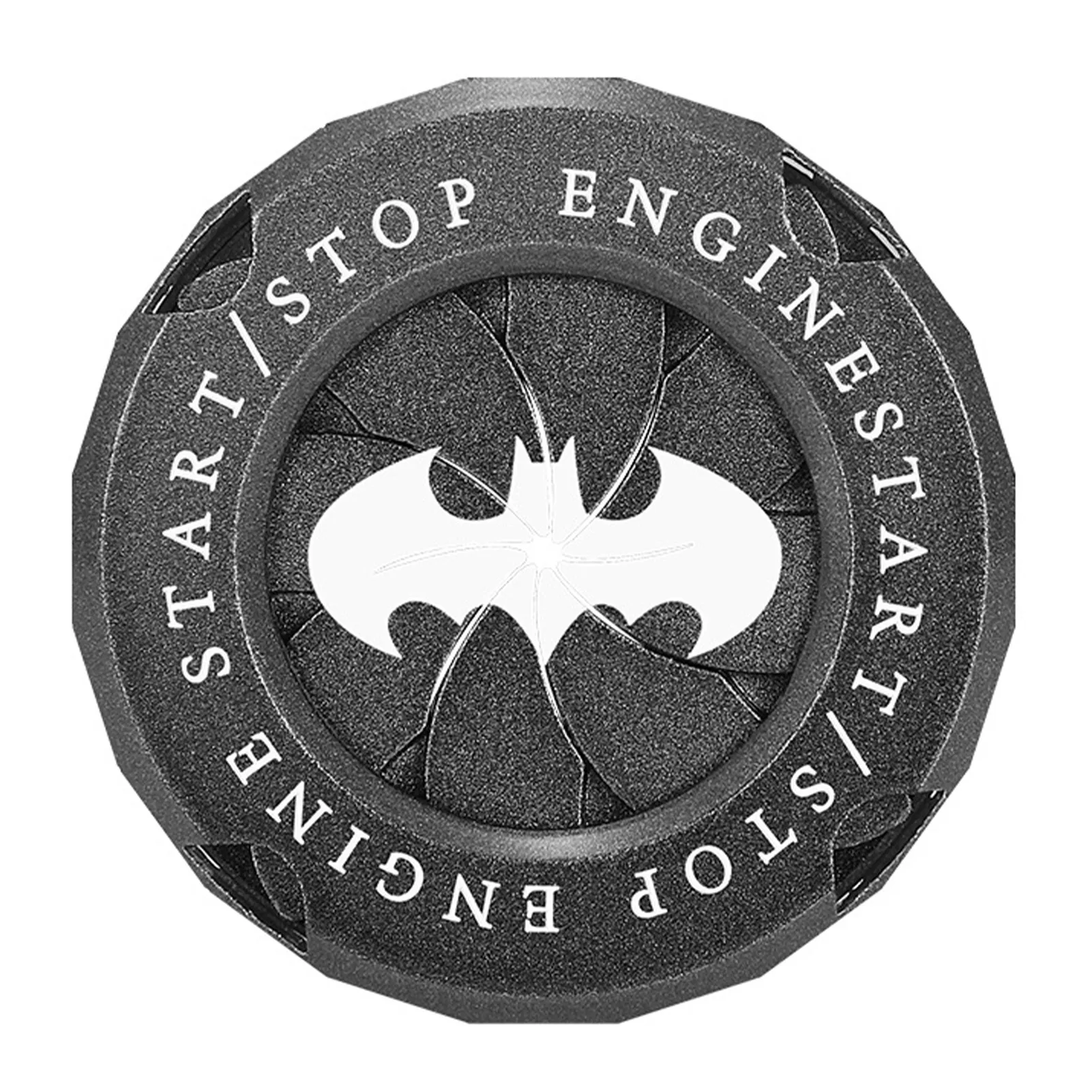 PushStartButtonCoverRotatingCarIgnitionStarterCover