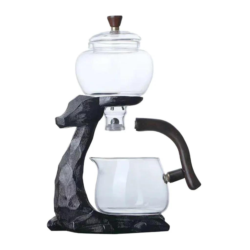 Clear Heat Resistant Glass Teapot Multi-functional Glass Teapot Suit Kitchen Bar Supplies