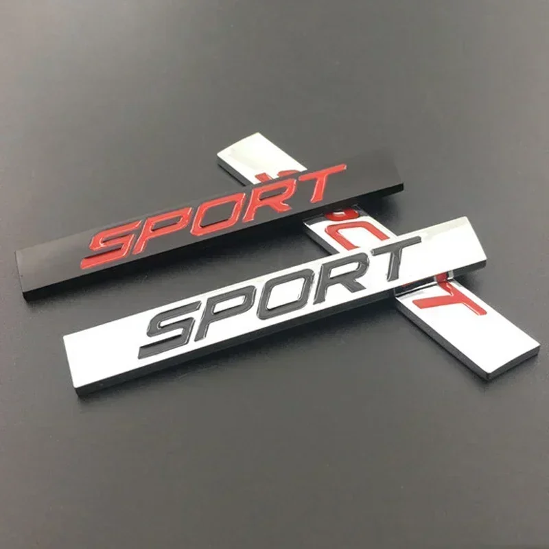 Premium 3D Metal Sport Emblem Badge - Rear Trunk & Fender Decor Sticker Decal