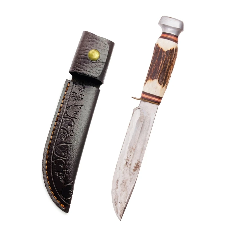 PocketKnifeSheathHandmadePouchesLeathersKnifeHolstersStraight