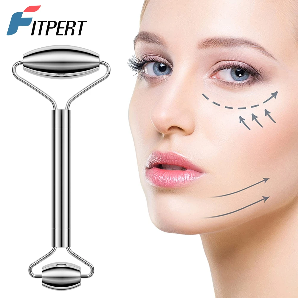Stainless Steel Face Roller Facial Roller Massager Skin Care Roller