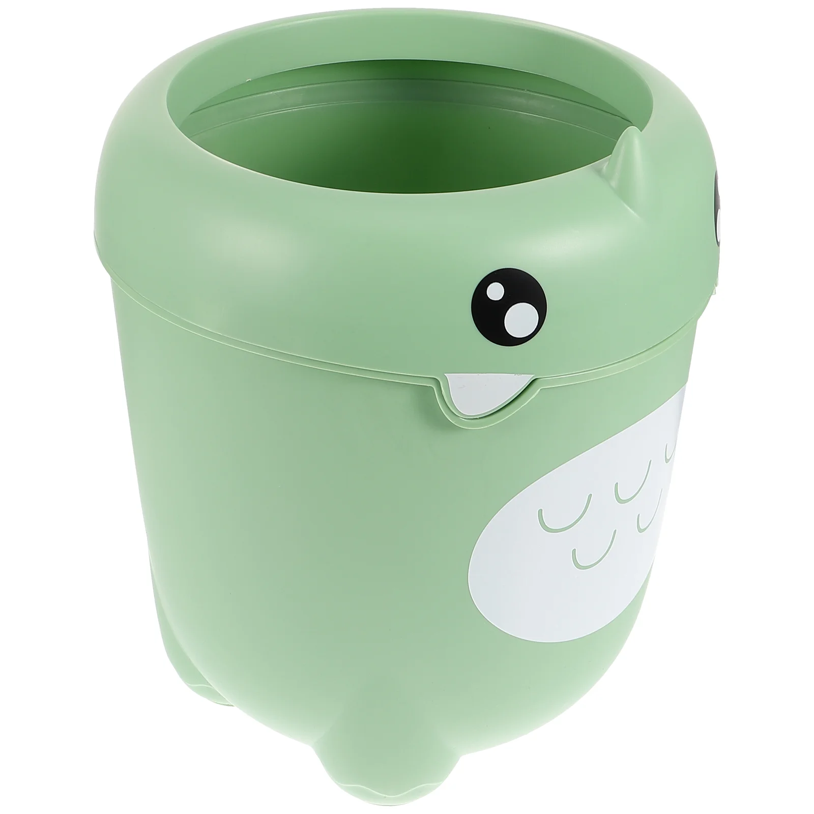 

Dinosaur Trash Can Mini Desktop Trash Can Lid Cute Little Dinosaur Countertop Garbage Bin Tabletop Wastebasket Rubbish Bin