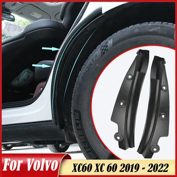 Car Accessories Fender Cover For Volvo XC60 XC 60 2018 2019 2020 2021 2022 Exterior Mudguard Tire Mud Flaps Splash Guard 1