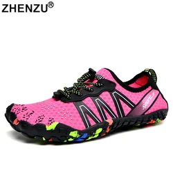Quick-Dry Aqua Shoes for Swim, Beach, Yoga, and Exercise (966pink)