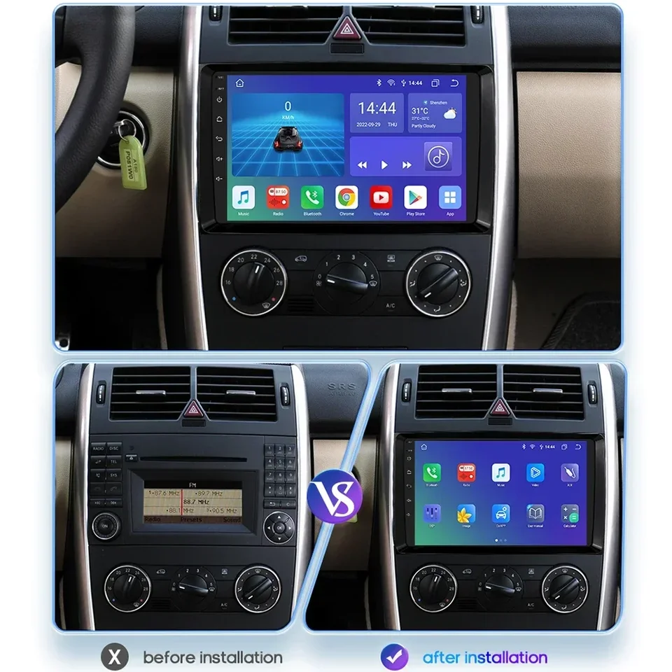 Mercedes autoradio navigatie CarPlay & Android Auto Mercedes autoradio navigatie CarPlay & Android Auto