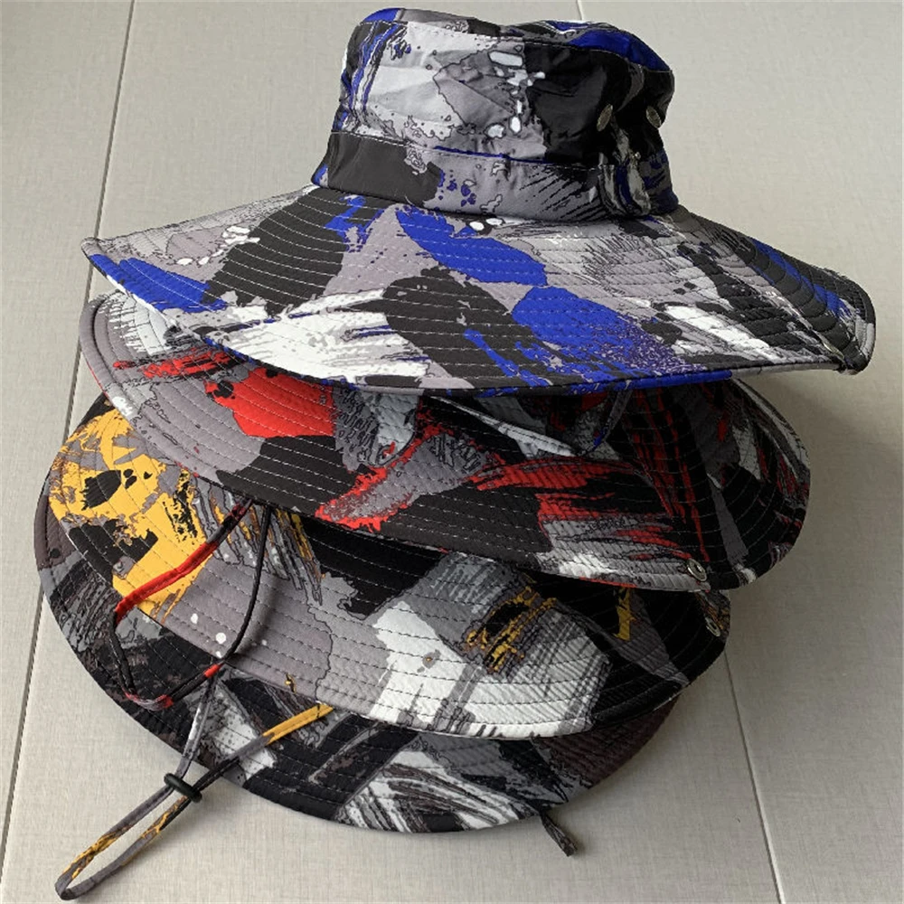 

Sunscreen Cap Bucket Hat Button Fixation Fishing Sunshade Outdoor Hiking Tea Picking Photography Mask Shawl Breathable Caps