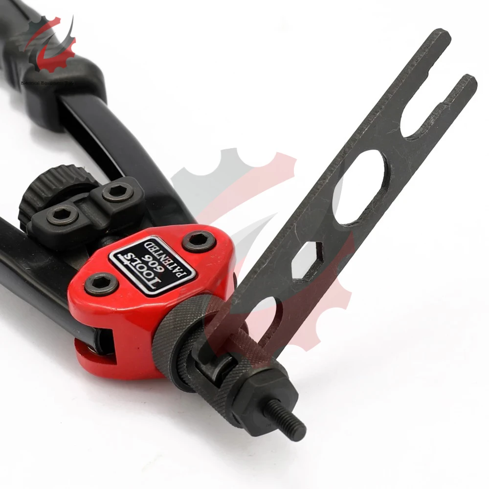 Rivet Nut Tool M3-M12 Professional Hand Rivet Nut Gun Kit with Metric & Inch Mandrels Nuts Threaded