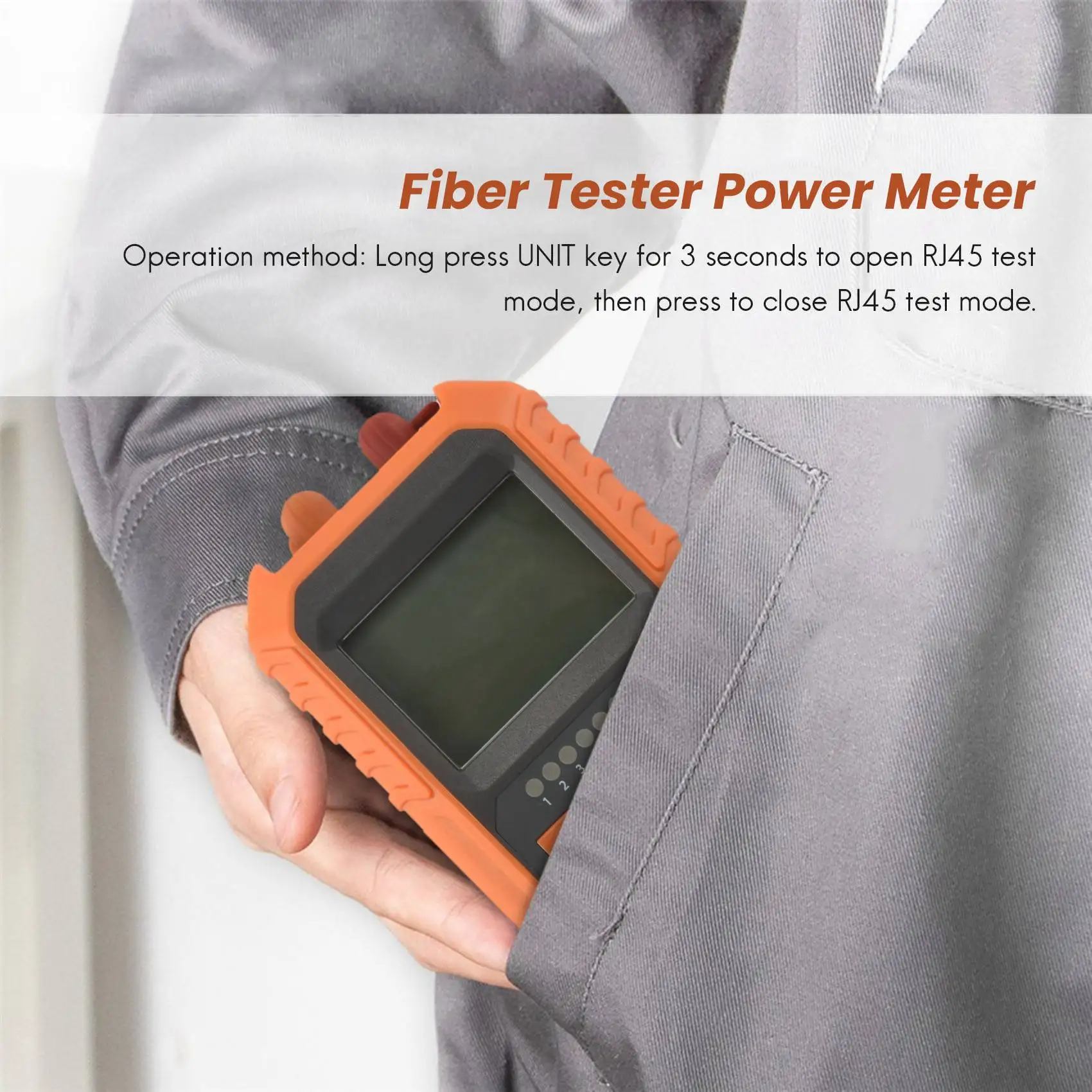3In1 Optical Power Meter Visual Fault Locator Network Cable Test Led Lighting Optical Fiber Tester 1Mw With 5Km Visual Fault 3
