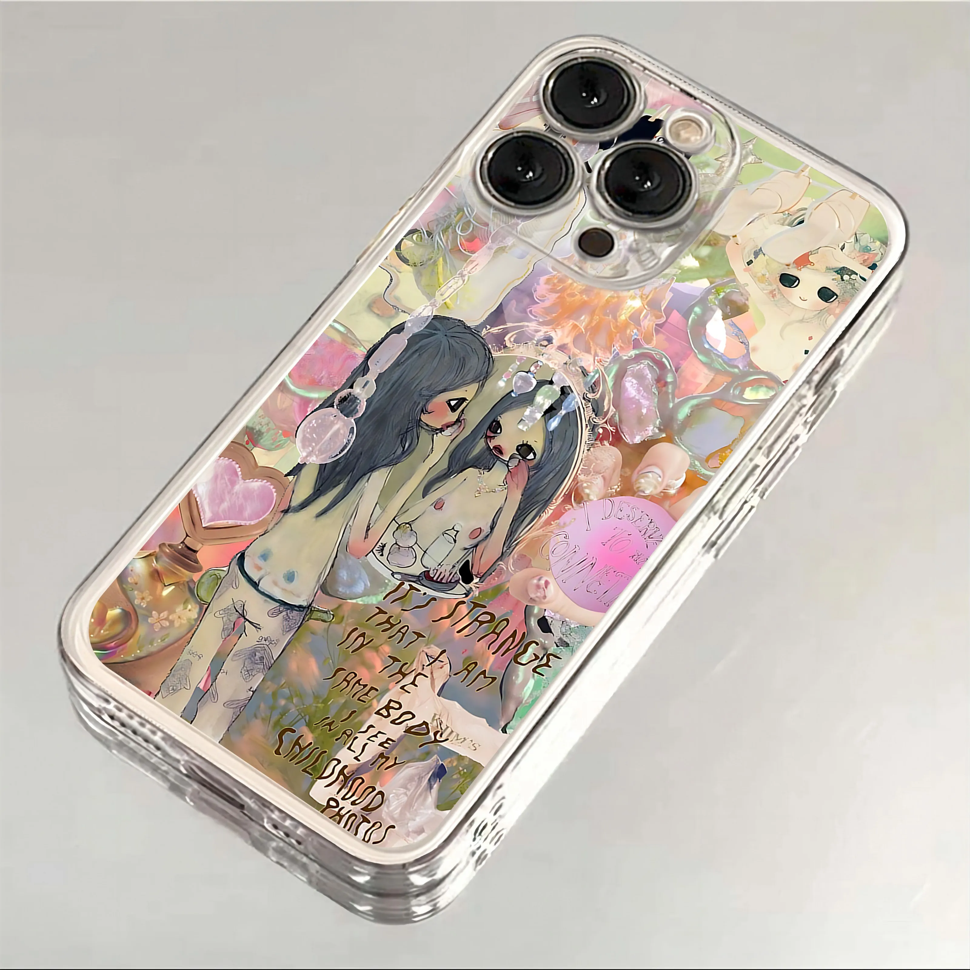Aya Takano Luxury Transparent Phone Case Cover