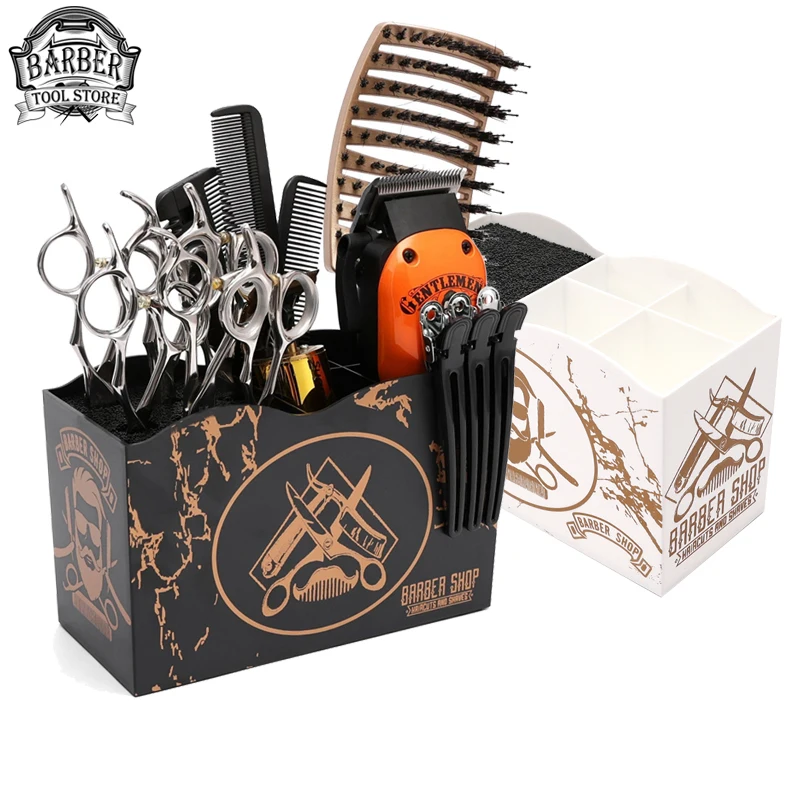 

Salon Hairdressing Tool Case Professional Hairdresser Scissors Comb Storage Box Barbershop Haircut Styling Tools Accessories