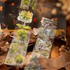 60mm*2m Forest PET Tape Collage Decor Junk Journal DIY Scrapbooking School Stationery Supplies Planner Aesthetics Masking Tapes 2