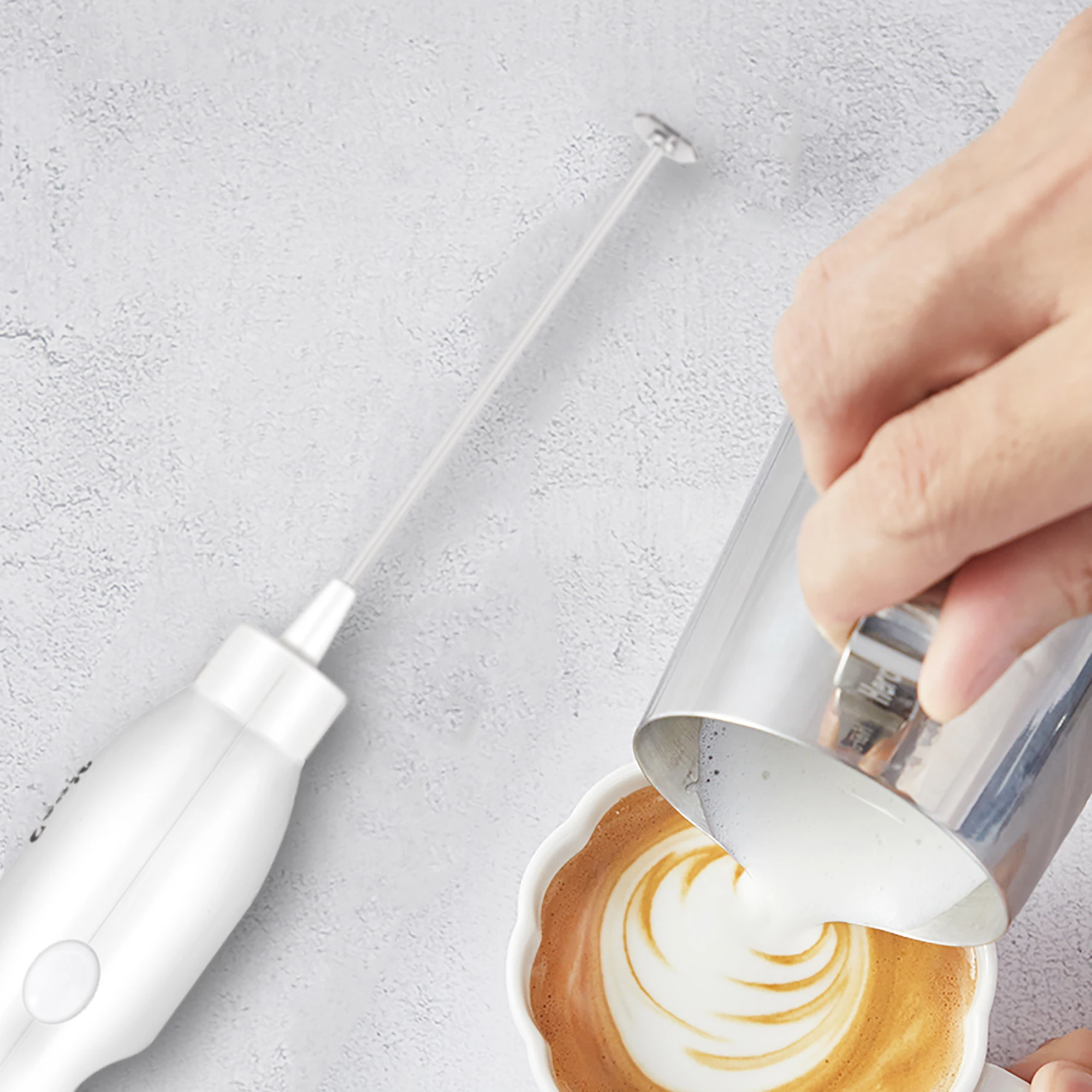 Electric Milk Frother and Steamer - Automatic Latte and Cappuccino Maker