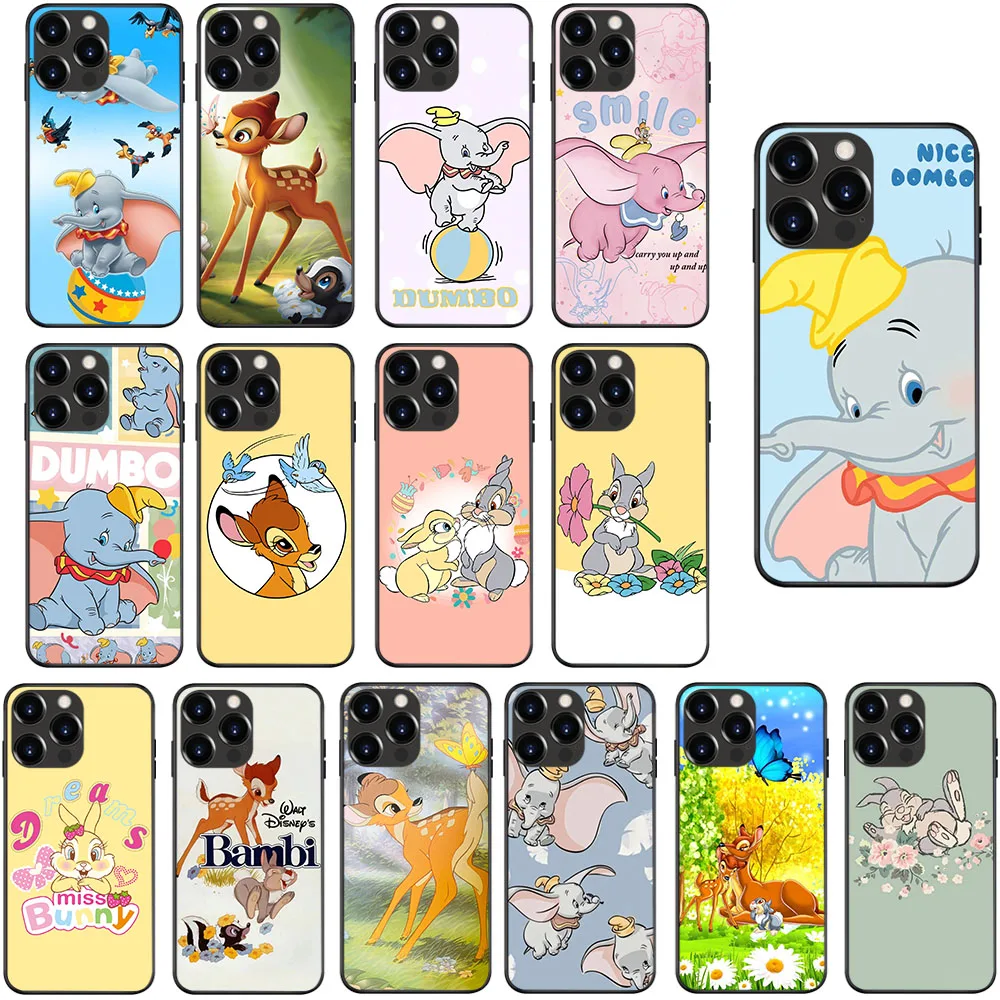 Ai-85 Bambi Dumbo Custodia Morbida Per Oppo F17 Reno F11 A73 F17 F7 F9 F9 Find X3 2 4 4F A94 F19 5 5F Pro Lite