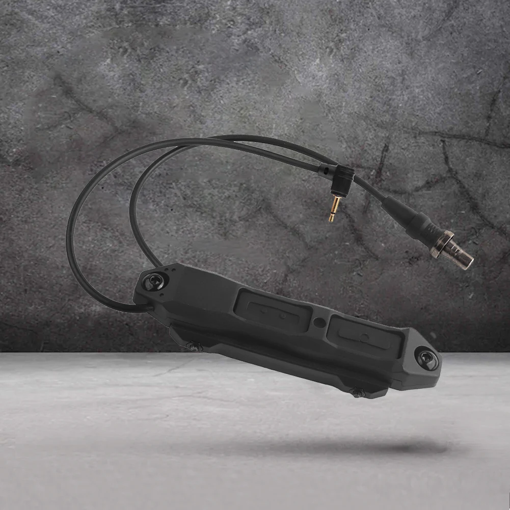 Dual Function Remote Wire Control Pressure Switch for PEQ Flashlight remote pressure switch