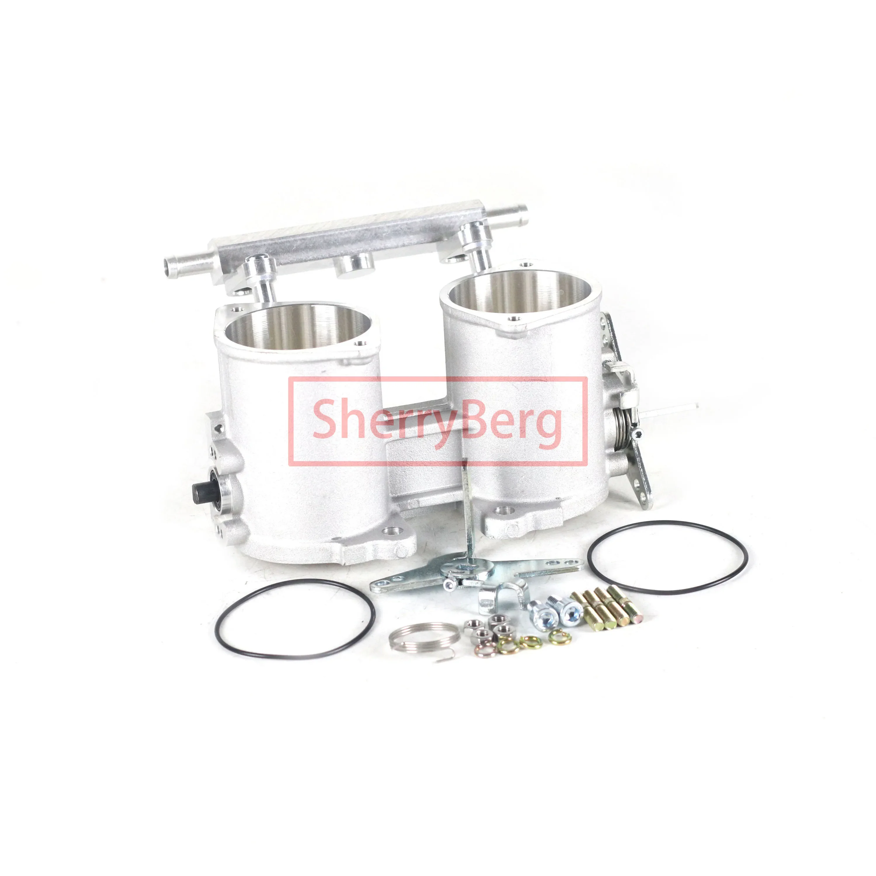 SherryBerg 55MM 55IDF TBS EFI Throttle For Jenvey IDF Style Carb 84mm tall TFP55I 55 IDF Rep. Weber Dellorto EMPI W Fuel Rail