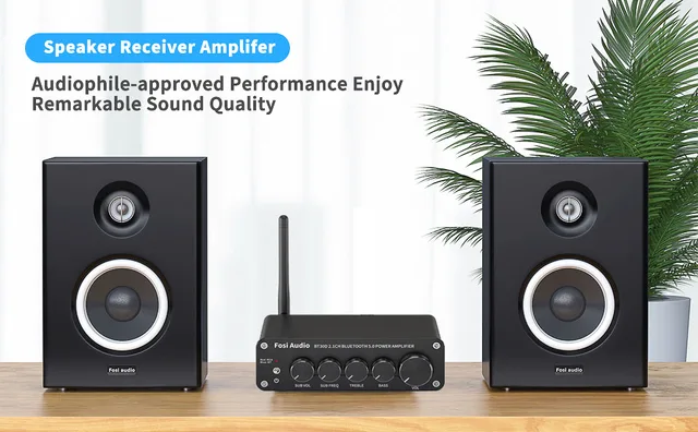 KENWOOD 2ウェイスピーカー & Fosi Audio BT30D アンプ KENWOOD 2ウェイスピーカー & Fosi Audio BT30D アンプ BT30D 2.1CH