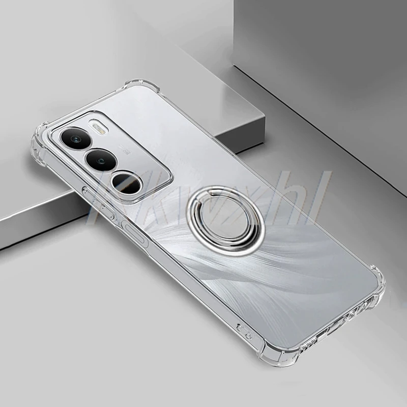 Shockproof Back Ring Holder Phone Case with Bracket