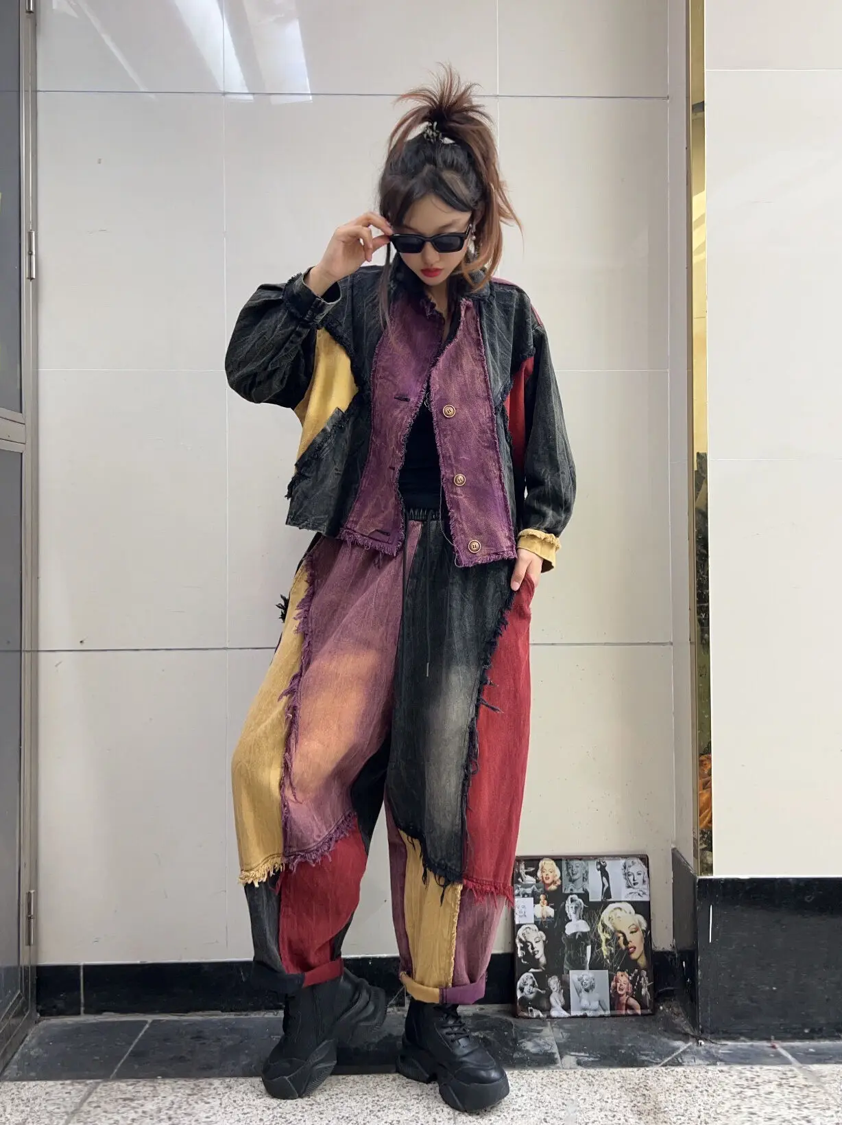 トップス C.E MIX COLOURS LOOSE KNIT 25AW C.E MIX COLOURS LOOSE KNIT 25AW