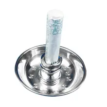 

Stainless Steel Moxa Extinguisher Roller Holder Stick Moxibustion Device With tray Massage Box Smokeless Acupuncture Artemisia