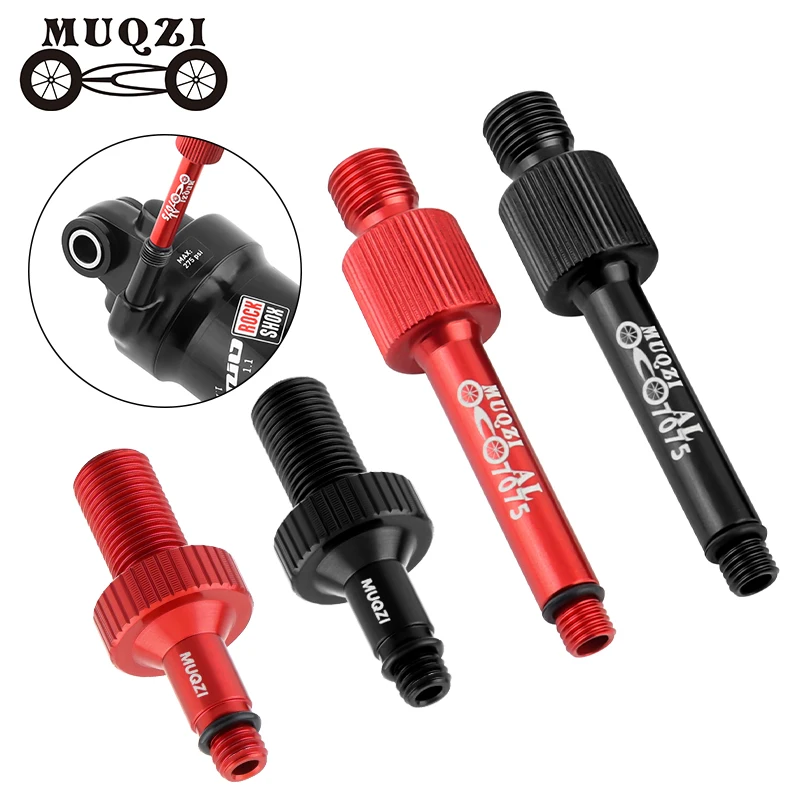 

MUQZI Bicycle Air Rear Shock Valve Adapter MTB Bike Rear Shock Air Valve Adapter Tool For Rockshox Monarch MARZOCCHI DT