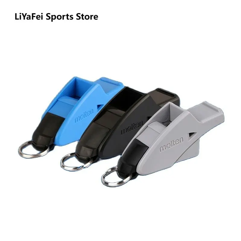 RA0070 Molten Professional Sports Match Referee Whistle with Rope Professional Basketball Football Volleyball Coach Whistles molten dolphin b basketball whistle sports referee whistles plastic loud professional camping survival outdoor hiking whistles