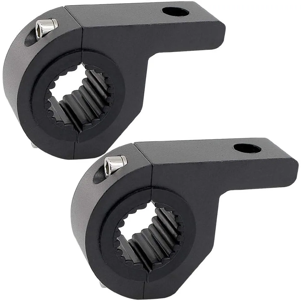 

Motorcycle Mounting Bracket 2Pcs 0.75" 1" 1.25" Horizontal Bull Bar Mounting Bracket Fit for Car Motorcycle Crash Bar Guard