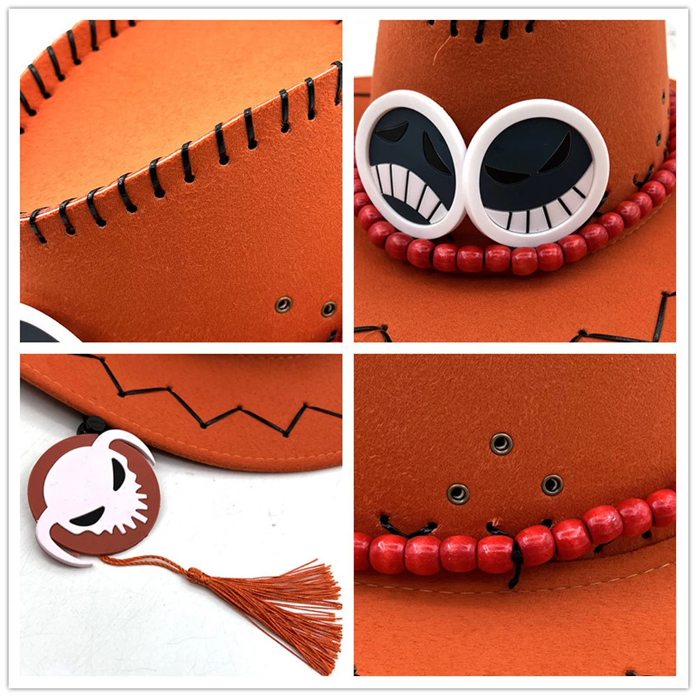 Fantasia Portgas Of Ace Men Hat Waist Belt Anime Pirate Cosplay Disfraz Costume Accessories Halloween Carnival Party Props