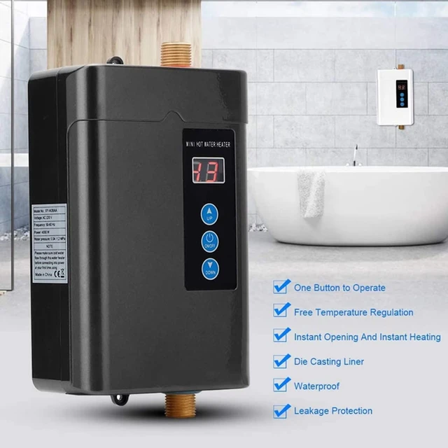 3800W Electric Thankless Mini Instant Hot Water Heater 220/110V bathroom  Faucet Tap Heating 3 Seconds Instant Heating - AliExpress