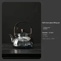 Electric Pottery Stove High Temperature Resistant Intelligent Timer Keep Warm Tea Maker Home Use 950-1200ml Glass Pot Tea Set 2