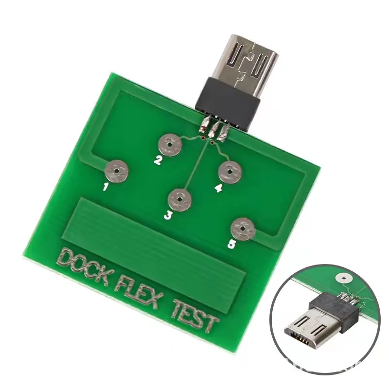 Mobile Phone Repair Tools Micro USB Dock Flex Test Board iPhone Android Phone U2 Battery Power Charging Dock Flex Easy Testing