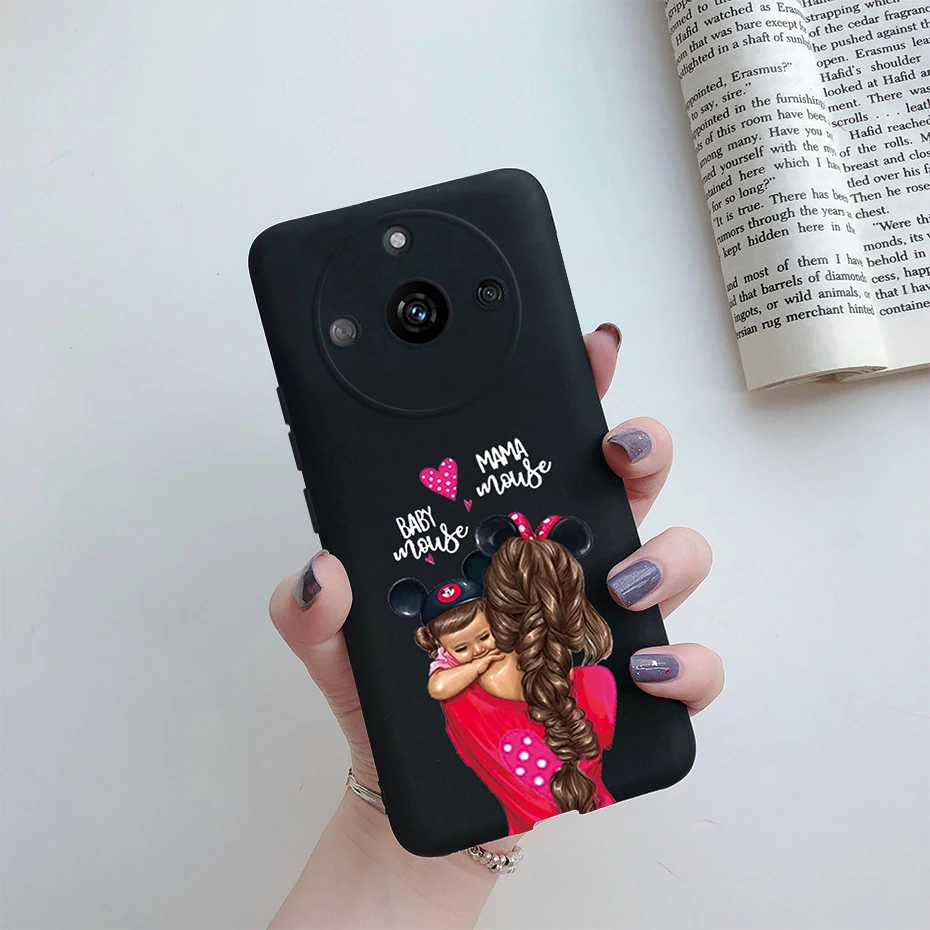 Stylish Pretty Girl Soft TPU Phone Case - Realme 11 Pro+ Collection