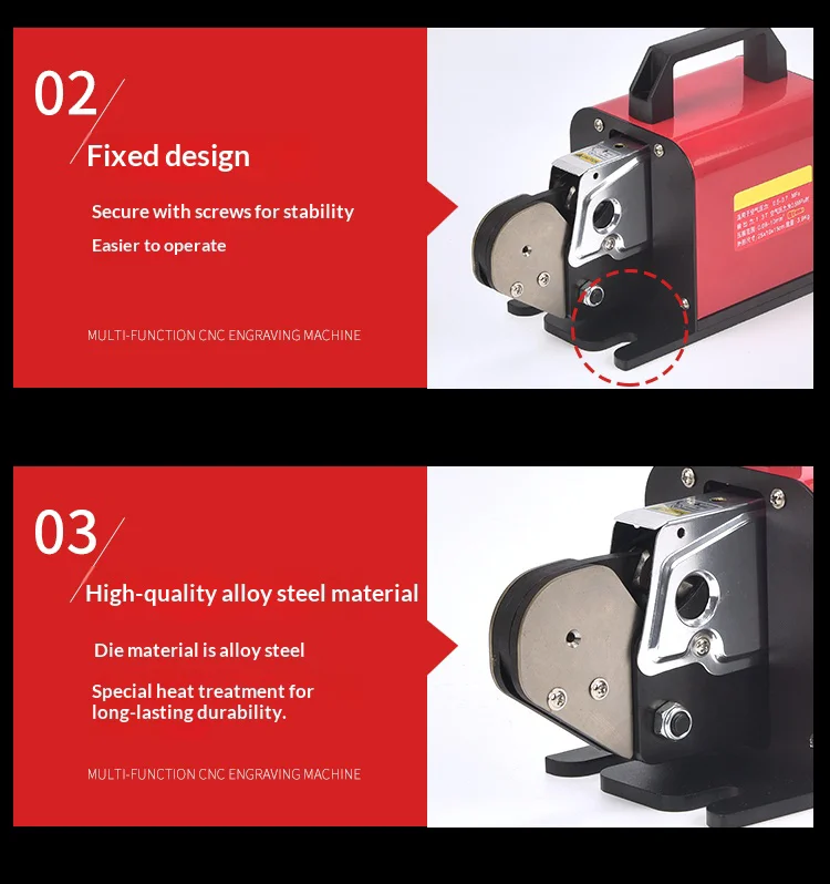 JH-T6-4 1.3T Pneumatic & Electric Crimper 0.3-0.8MPa for Tubular Terminals 0.08-
