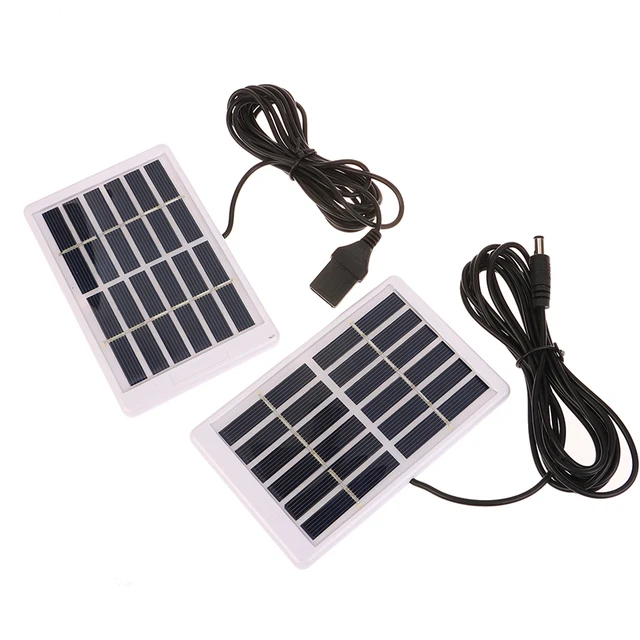 Mini Solar Panel 1W 5V USB Monocrystalline Solar Panel Power Module Charger Outdoor Polycrystalline DIY 4