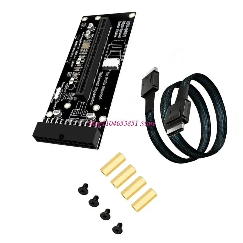 Quick SFF 8612 확장 보드(데이터 이동 선택 가능 게임용 확장 카드 포함)