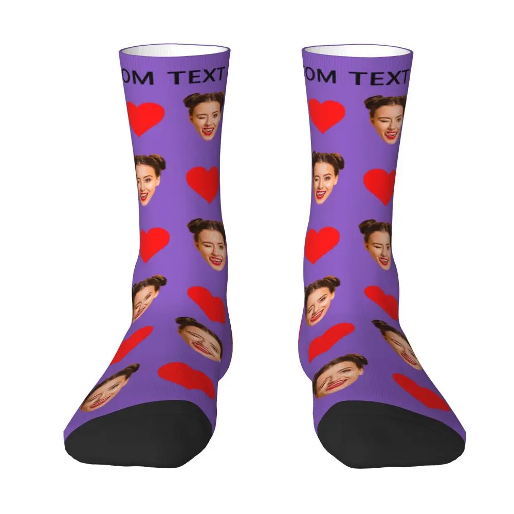 Personal Custom Avatar Printed Socks Cozy Sport Middle Tube Socks Cotton for Unisex Birthday Present 11 Sa65c5416c0934e02a9b837caaca5167fj