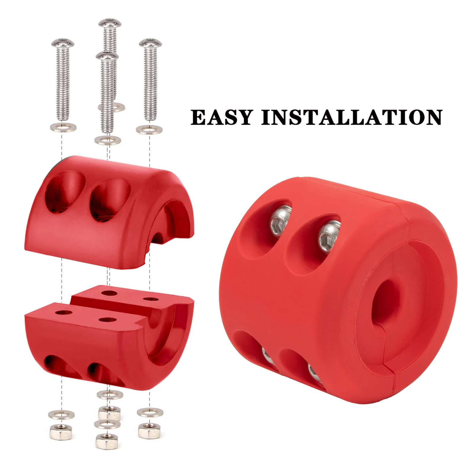 ATV UTV Winden Kompatibel mit Polaris RZR für Can-am X3 für Yamaha Honda Kabel Haken Stopper Linie Saver gummi Winde Wasserdicht – Detail 5