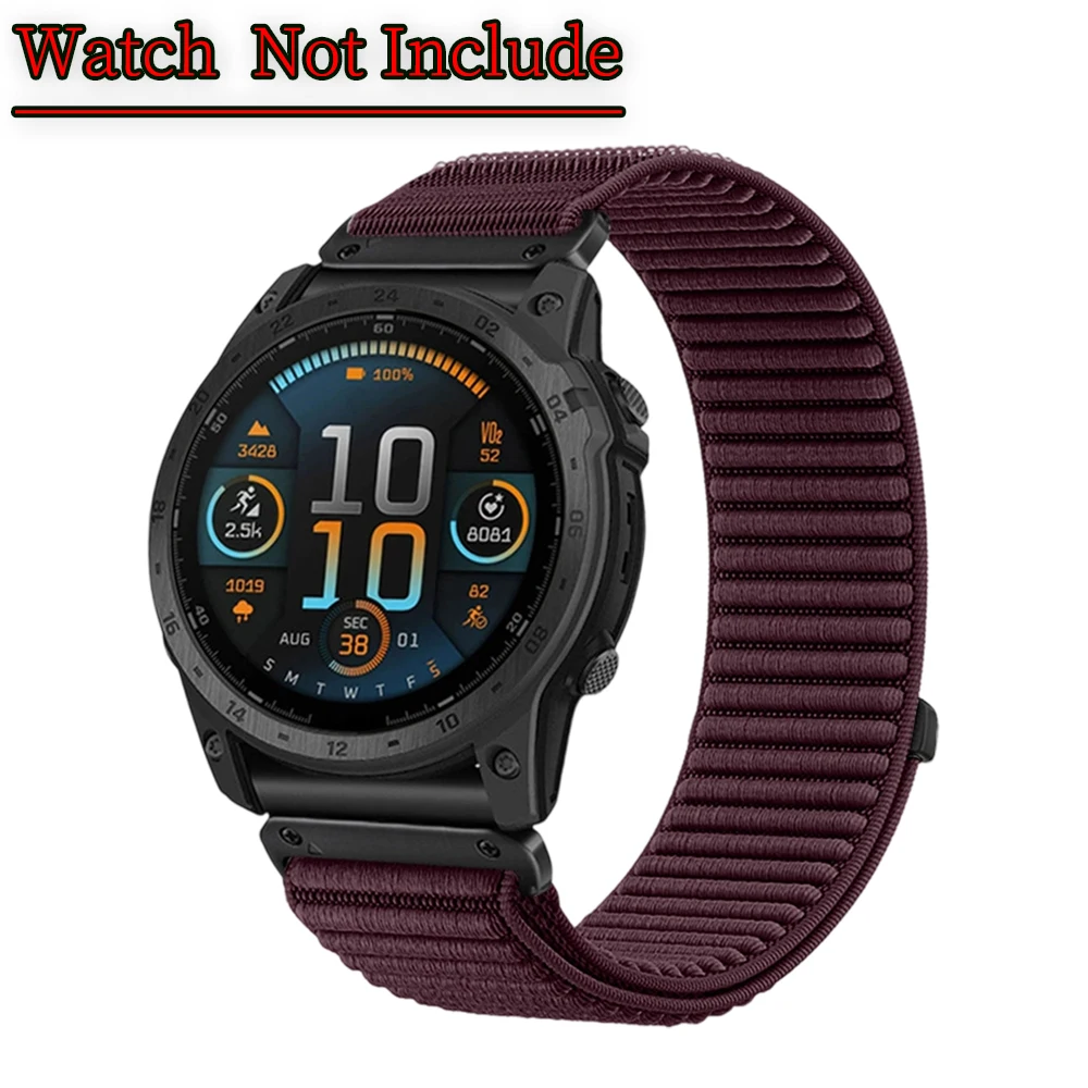 Nylon Loop Strap Quick Fit Band Accessory - 20/22/26mm