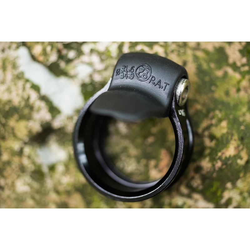 Bike Seatpost Clamp 1pcs Fouriers SCL-S005 CNC Alloy MTB Road Bicycle Waterproof Dust Proof Super Light Seatpost Clamp 31.8/34.9mm Rubber Fixed